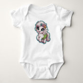 Einhorn-Baby-Strampler Romper (Voorkant)