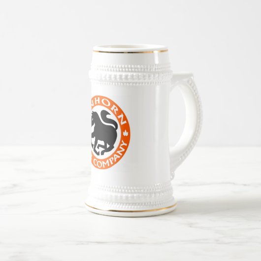 Einhorn Beer Co beer stein Bierpul (Voorkant rechts)