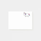 Einhorn - für magische Notizen Post-it® Notes (Voorkant)