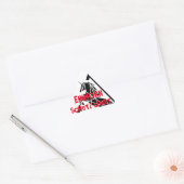EINHORN SCHUTZGEBIET STICKER (Envelop)