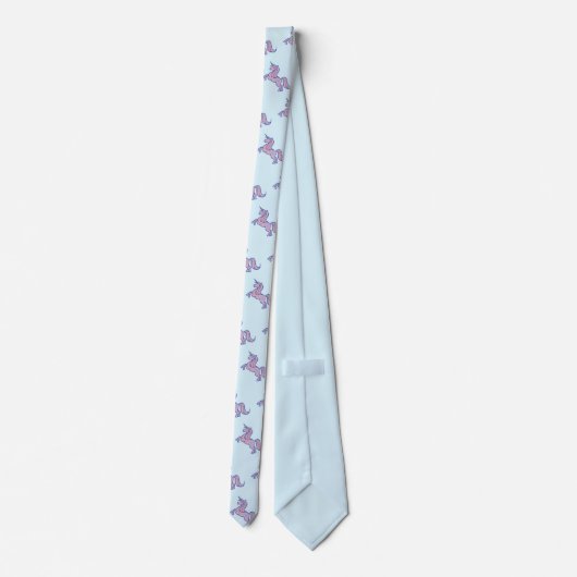 Einhorn Unicorn Stropdas (Achterkant)