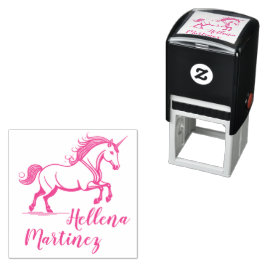 Einhorn Zelfinktende Stempel