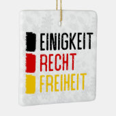 Einigkeit Recht Freiheit Duits Ornament (Rechts)