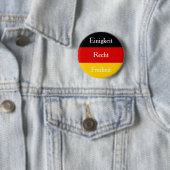 Einigkeit Recht Freiheit Duits Ronde Button 5,7 Cm (In situ)