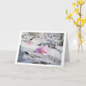 Einladung Kaart (Gele Bloem)