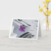 Einladung Kaart (Gele Bloem)