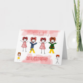 Einladung Klassentreffen