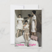Einladung "Ladies Night" Kaart (Voorkant)