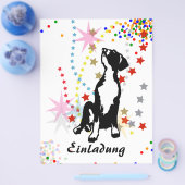 Einladung mit Kindern Flyer (Enkel)