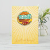 Einladung zum BBQ im 50er-Jahre-Style Kaart (Staand voorkant)