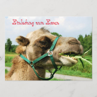 Einladung zum Essen Kaart