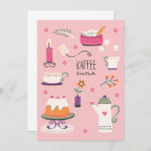 Einladung zum Kaffeklatsch (Voorkant / Achterkant)