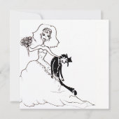 Einladung zur Hochzeit Kaart (Voorkant)