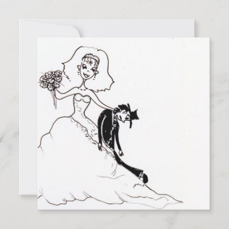 Einladung zur Hochzeit Kaart