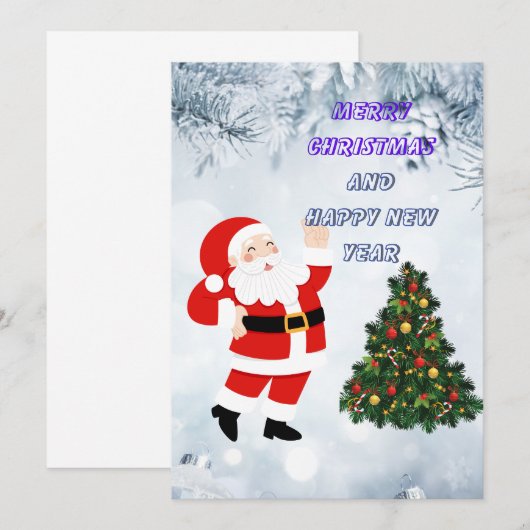 EINLADUNGEN KAART (Voorkant / Achterkant)