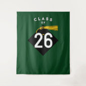 Einladungsfeier Afstudeerfeest 2026 Wandkleed (Voorkant)