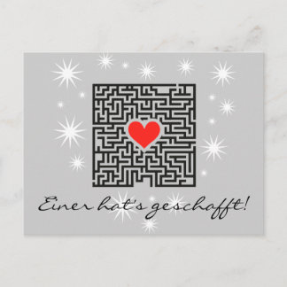 Einladungskarten JGA Briefkaart