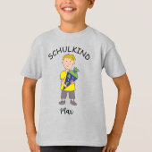 Einschulung Schulkind - Junge mit Schultüte 1 | T-shirt (Voorkant)