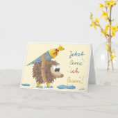 Einschulungskarte – liebevoll handgezeichnet kaart (Gele Bloem)