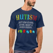 Einstein Autism Awareness Autistic Autism Moms T-shirt (Voorkant)