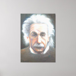 Einstein by Carol Broderick Canvas Afdruk