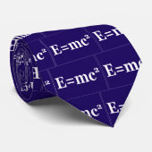 Einstein Energy Equation (Blue) Stropdas (Opgerold)