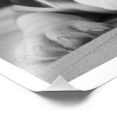 "Einstein" English Bulldog Puppy Foto Afdruk (Hoek)