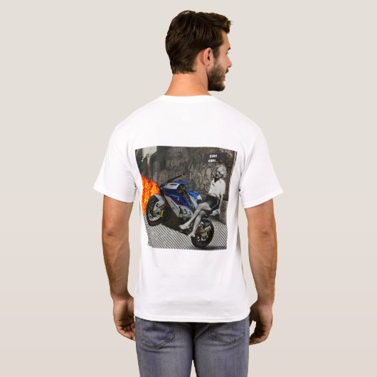 Einstein Gone Wild T-shirt (Achterkant volledig)