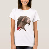 Einstein Parrot Waving T-shirt (Voorkant)
