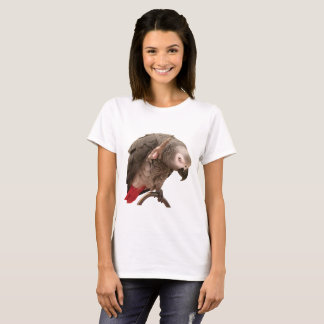 Einstein Parrot Waving T-shirt