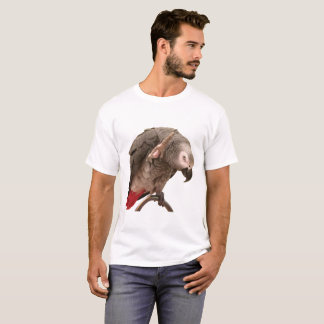 Einstein Parrot Waving T-shirt
