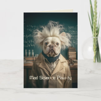 Einstein Pup in Lab Coat