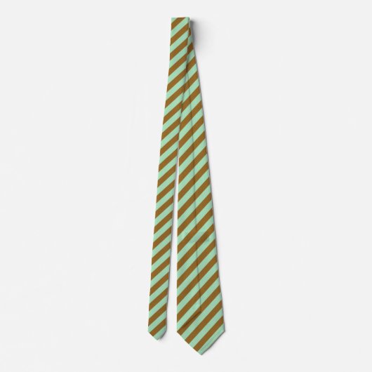 Einstein Simple Stripe Satin Necktie Stropdas (Achterkant)