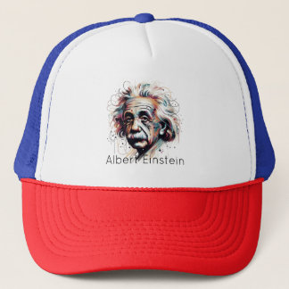 Einstein Unleashed - Abstract genie Trucker Pet
