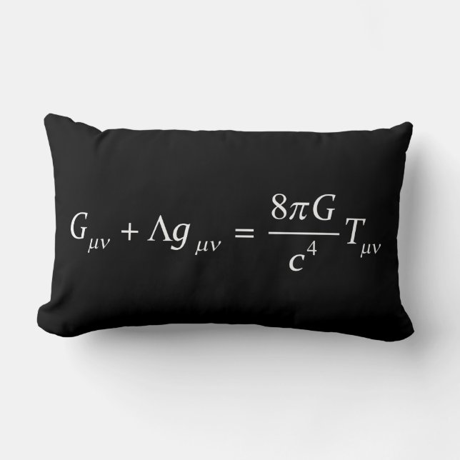 Einstein veldvergelijking kussen (Voorkant)