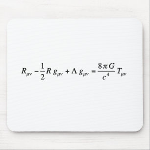 Einstein-veldvergelijking van de algemene relativi muismat