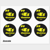 Einsteinium Ronde Sticker (Vel)