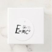 Einsteins relativiteitstheorie. formule bedankjes labels (In situ)