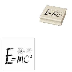 Einsteins relativiteitstheorie. Formule Rubberstempel