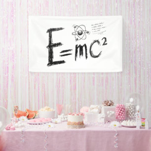 Einsteins relativiteitstheorie. Formule Spandoek