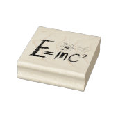  Einstein's Theory of Relativity. Formula Rubberstempel (Stempel)
