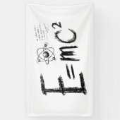  Einstein's Theory of Relativity. Formula Spandoek (Verticaal)