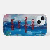 Einzigartige Handy Hülle iPhone 15 Case (Achterkant horizontaal)
