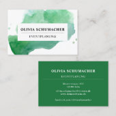 Einzigartige Moderne Abstrakt Visitenkarte Visitekaartje (Voorkant / Achterkant)