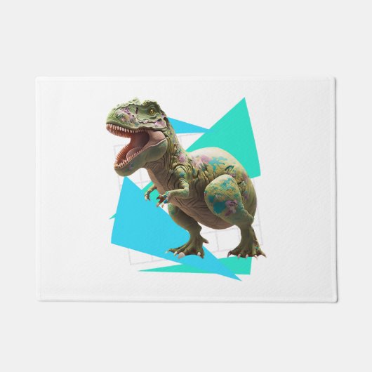 Eipaaseieren van de Easter Hunt Dinosaur Easter Bu Deurmat (Voorkant)