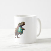 Eipaaseieren van de Easter Hunt Dinosaur Easter Bu Koffiemok (Voorkant rechts)