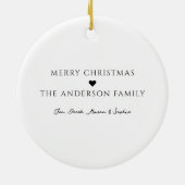 Eiprijzen | Grappige boodschappen Kerstmis 2023 Keramisch Ornament (Achterkant)