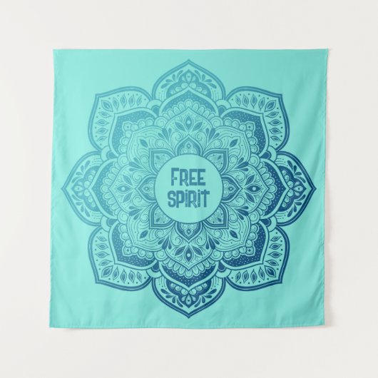Eira Mandala Personalized Tapestry Wandkleed (Voorkant)