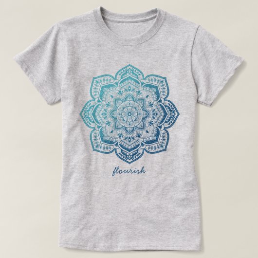 Eira Mandala Persoonlijke T-Shirt (Design voorkant)