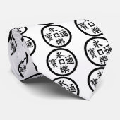 Eiraku-munt Stropdas (Opgerold)